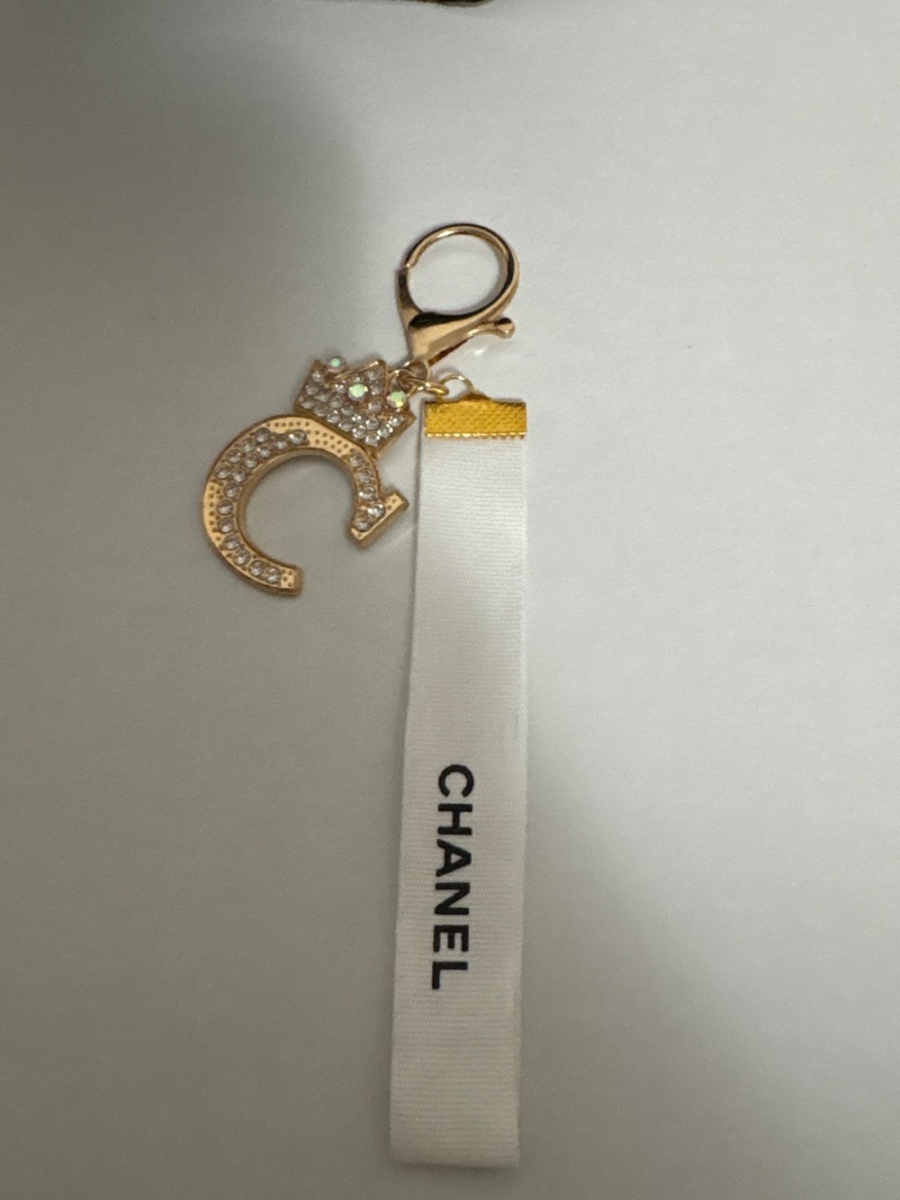 Chanel Ribbon Keychain